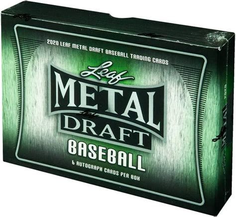 2020 leaf metal draft baseball hobby box|leaf metal draft checklist.